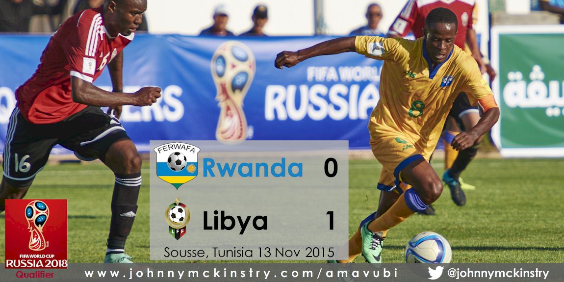 World Cup 2018: Rwanda 1-0 down against Libya in first Leg