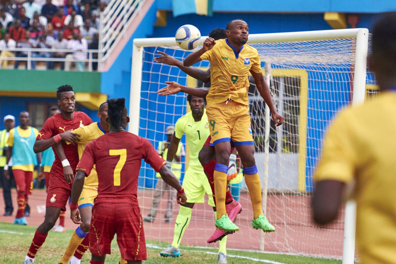 Jacques TUYISENGE [Rwanda Vs Ghana AFCON2017 Qualifier, 5 Sep 2015 in Kigali, Rwanda.  Photo © Darren McKinstry 2015
